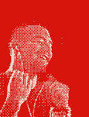 Rodgi talking into his mic